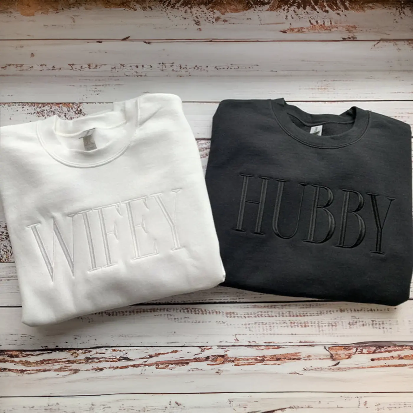 Bride Embroidered Sweatshirt, Wedding Gift, Bride Crewneck, Wifey Sweatshirt, Mrs Sweatshirt, Engagement Sweatshirt