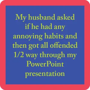 Powerpoint Coaster