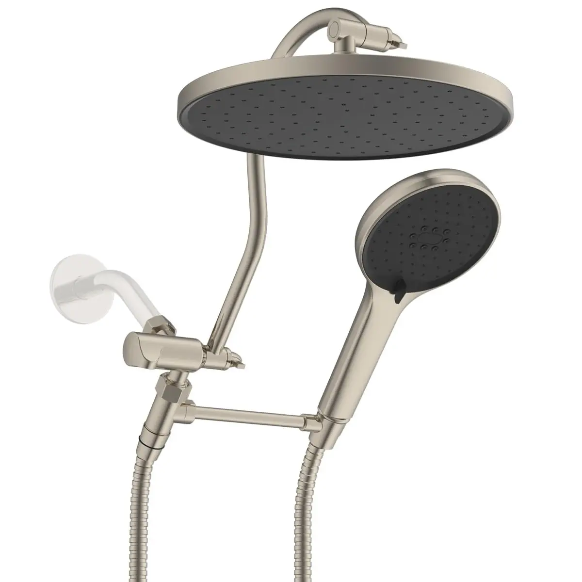 Round-10 Inch-Brushed Nickel