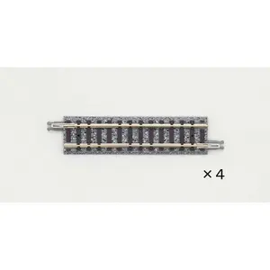 TomyTec Co LTD 18049 Straight Track S70 - Fine Track -- 2-3/4"  70mm pkg(4), N Scale