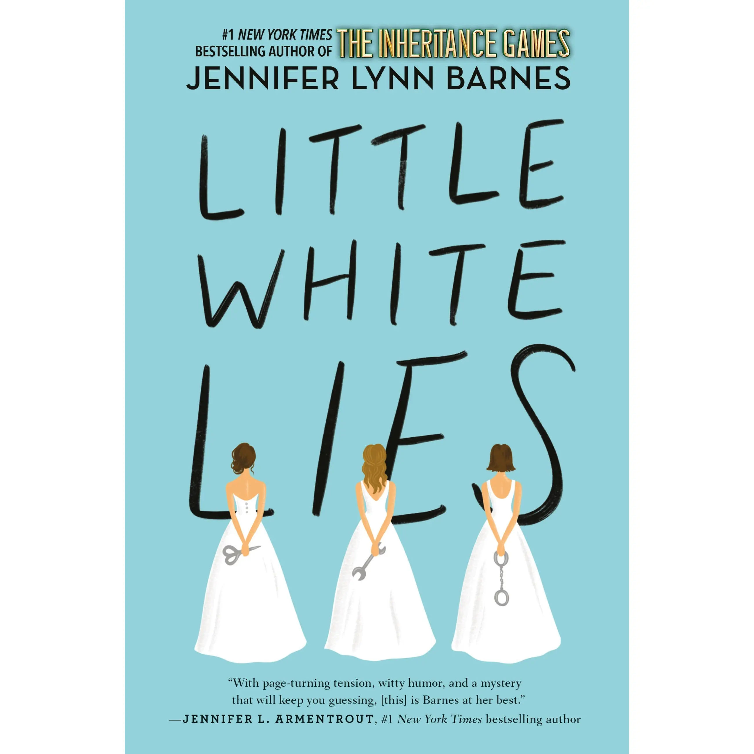 Little White Lies by Jennifer Lynn Barnes [Paperback Book]