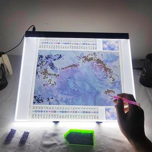 drawing light board, 1 count portable usb copying table, 3 brightness adjustable drawing copy board for sketching, calligraphy, watercolor