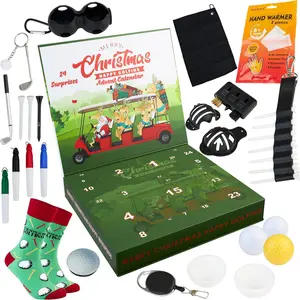 Golf Advent Calendar  Men Adult Christmas Countdown, Perfect Gift for Golf Lovers, Fun Holiday Tradition, Unique Present Idea