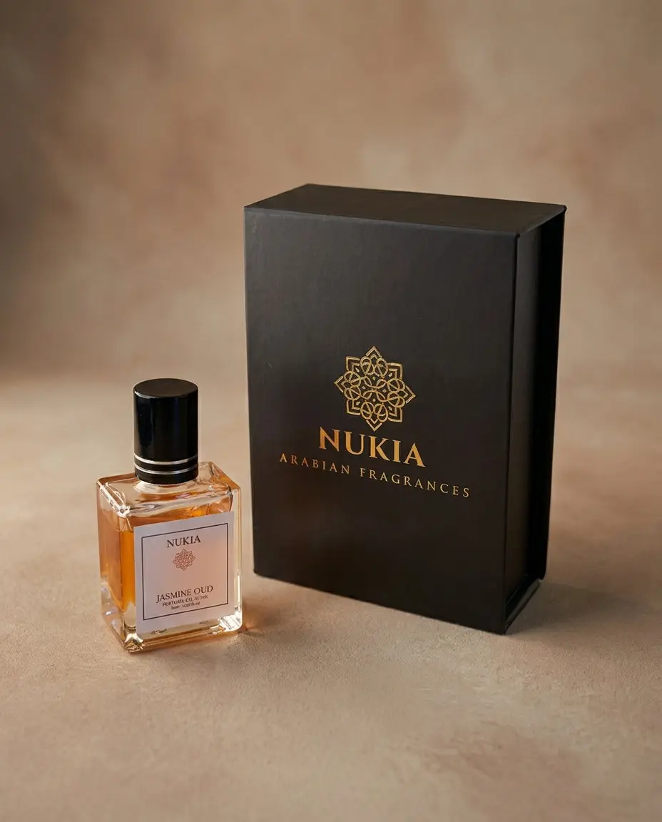 Long-Lasting Dark Floral Perfume Oil | Alcohol-Free | Jasmine Oud – Nukia