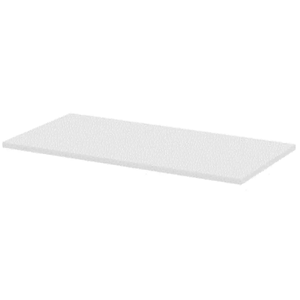 Lorell  48 x 24 in. Width-Adjustable Training Table Top - White
