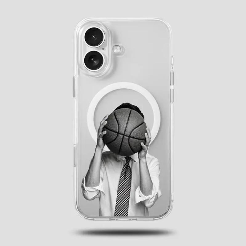 Retro-Style Phone Case - "We Are Back"Magnetic Protective Cover. Featuring a vintageblack-and-white aesthetic and artistic boy banddesign, this K-Pop concert-themed merchandise iscrafted exclusively for ARMY. (Compatible withiPhone Xthrough 17 SAMSUNG  H5