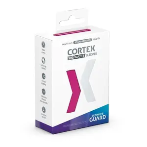 Cortex Sleeves Standard Size - Matte Pink (100ct.) [000]