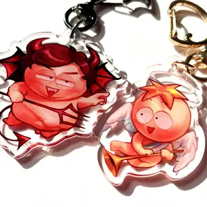 Butters Cartman Angel Devil Keychains