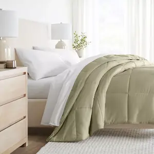All Season Comforter Down Alternative Filling - Becky Cameron, Sage, Twin/Twin Extra Long
