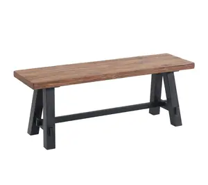 Alaterre Furniture Adam 48" Solid Wood Entryway Bench