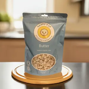 [Happy Pop] BUTTER Flavor | Healthy snack made with Popped Sorghum | Tastes like popcorn but better! | Packed with nutrients | Gluten free | Corn free