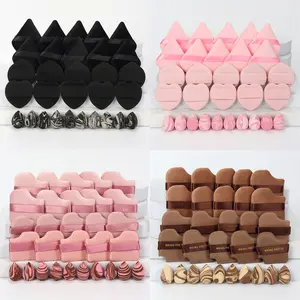 30-Piece Makeup Sponge Set, Mixed Concealer Blush Eyeshadow Use, Water-Activated Non-Latex Dual-Media Foundation Sponges, Suitable for All Skin Types