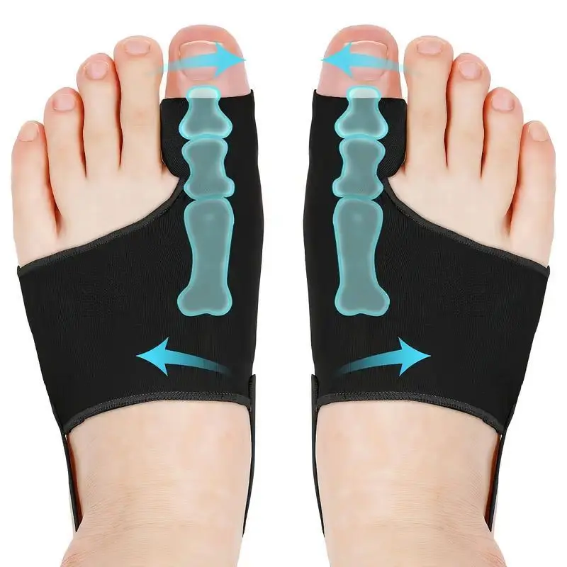 Bunion Corrector for Women Big Toe Straightener,Orthopedic Bunion Splint, Non-Surgical Hallux Valgus Correction, Hammer Toe Straightener, Comfortable & Breathable for Day/Night