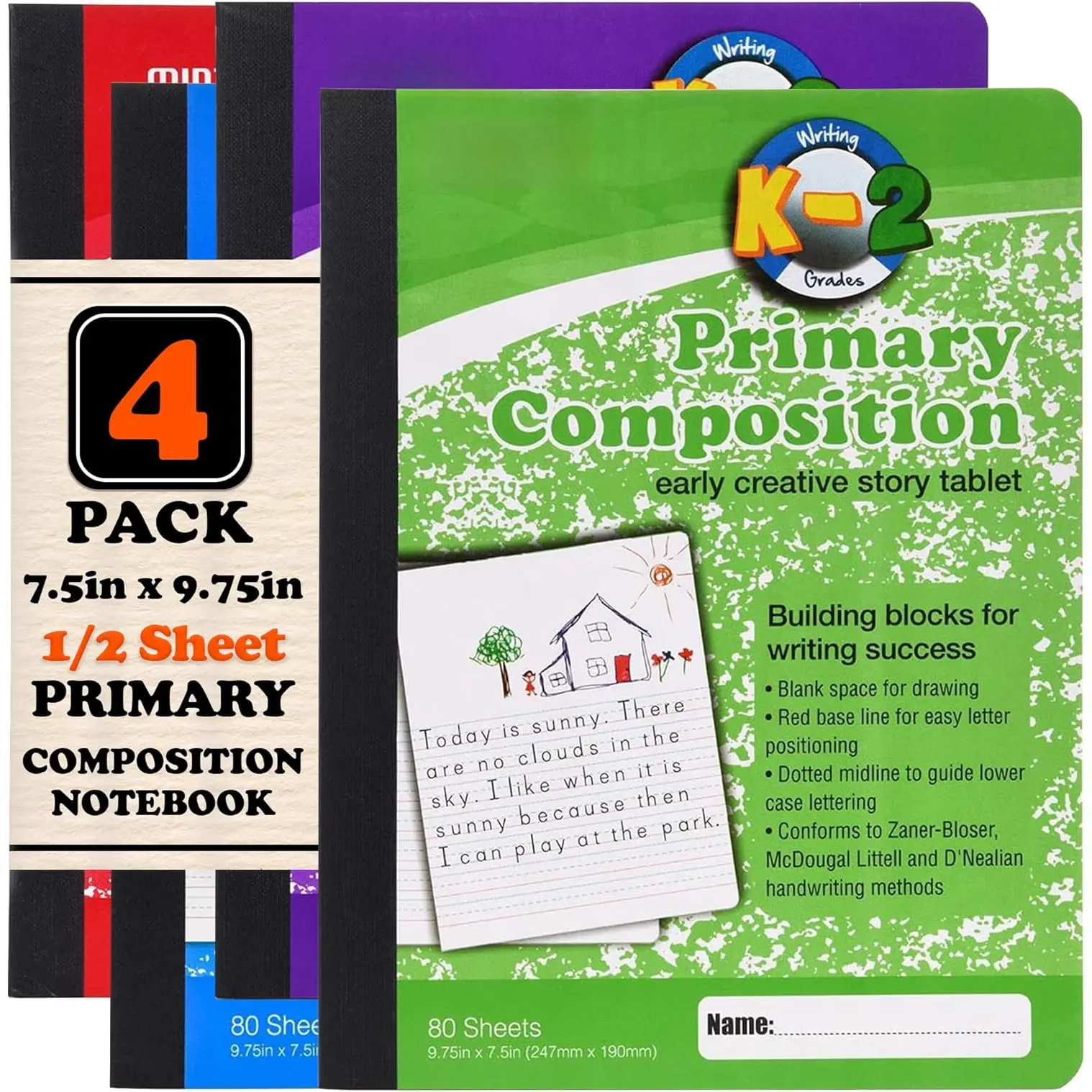 Primary Ruled - Assorted