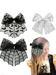 Halloween headwear, bat style, spider web style, fashionable and elegant Halloween decorations