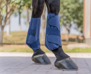 Horse Front Leg Ice Therapy Wrap | Reusable Equine Cooling Compression Boots for Swelling Relief & Post-Exercise Recovery equestrian supply