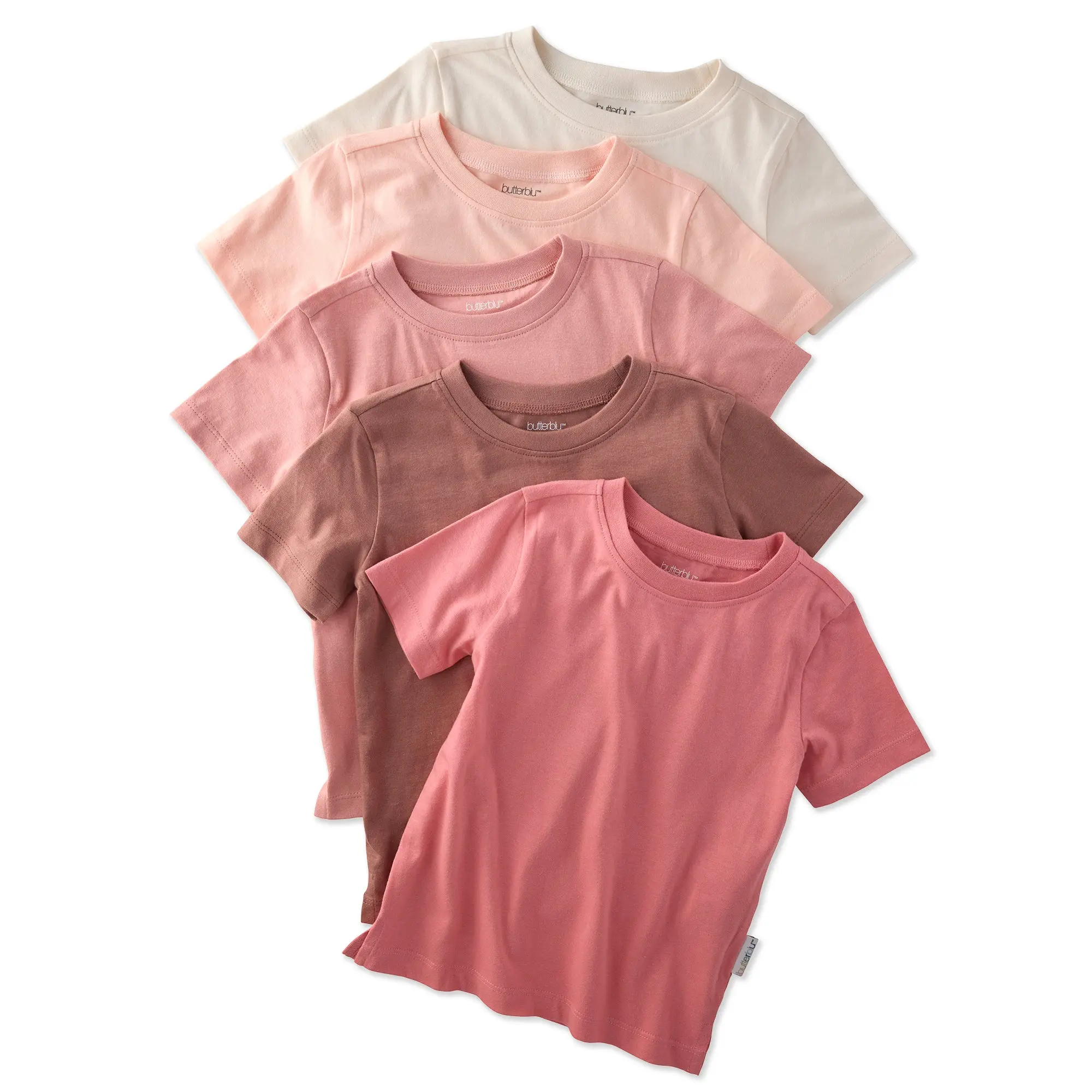 TAYLOR 5-Pack Toddler Short Sleeve T-Shirts