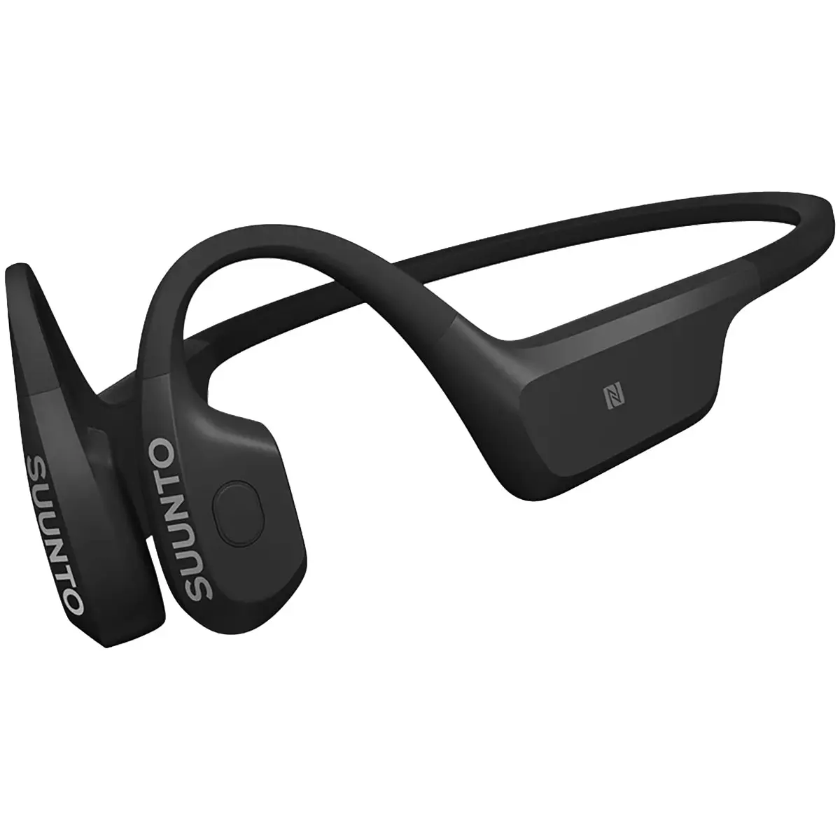 Suunto AQUA Waterproof Open-Ear Swimming Bone Conduction Bluetooth Headphones with Built in MP3 Player - Black