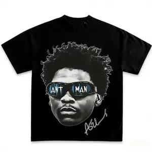 Anthony Edwards Patterned T-Shirt – Casual Sweet Style Unisex Pullover Basketball Pattern Shirt