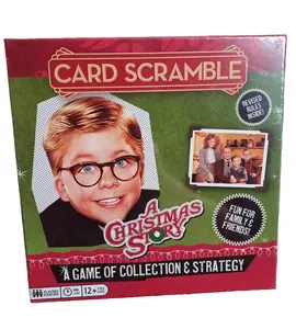 A Christmas Story Card Scramble Game Set