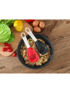 Multifunctional Slotted Spoon Grinding Cooking Spoon Mashed Auxiliary Food Ginger Garlic Spoon Press Potatoe Stir-frying Spatula Kitchen Gadget
