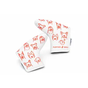 The Dogleg Blade Putter Cover - Coral