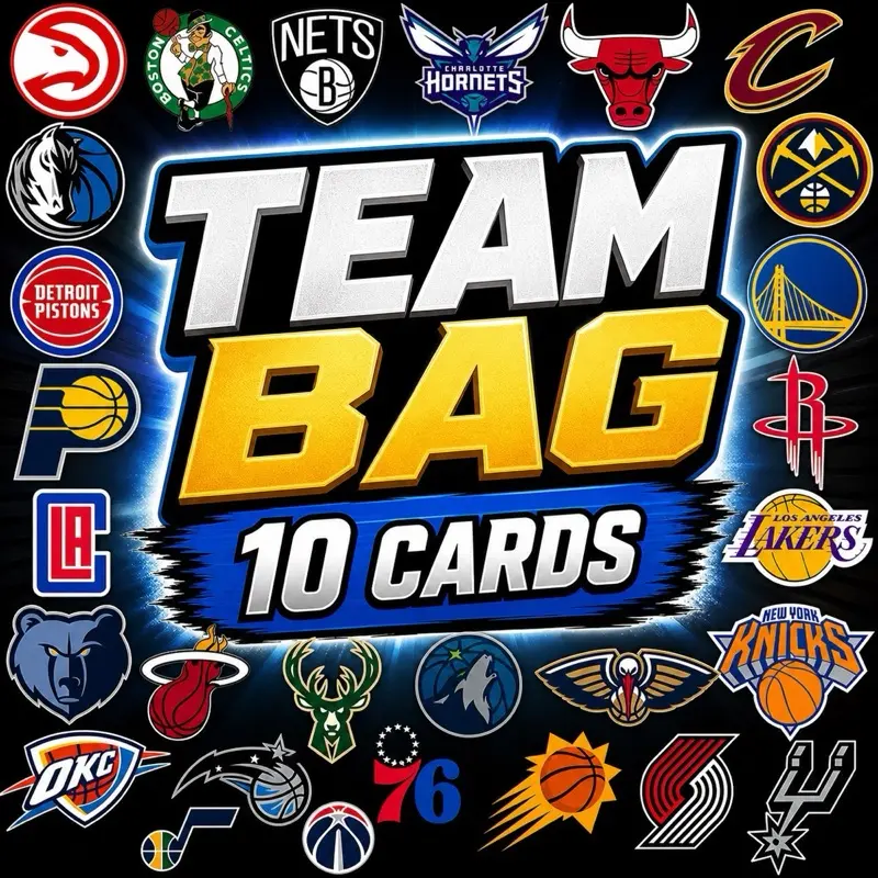 NBA Team Lot 10 Cards! Pick Your Team! Rookies, Inserts, Stars – No Duplicates