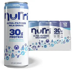 Nurri 30g Protein Vanilla Milk Shake 11 fl. oz., 12 pk.