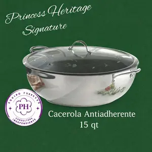 Princess Heritage Signature Cacerola Antiadherente 15 qt
