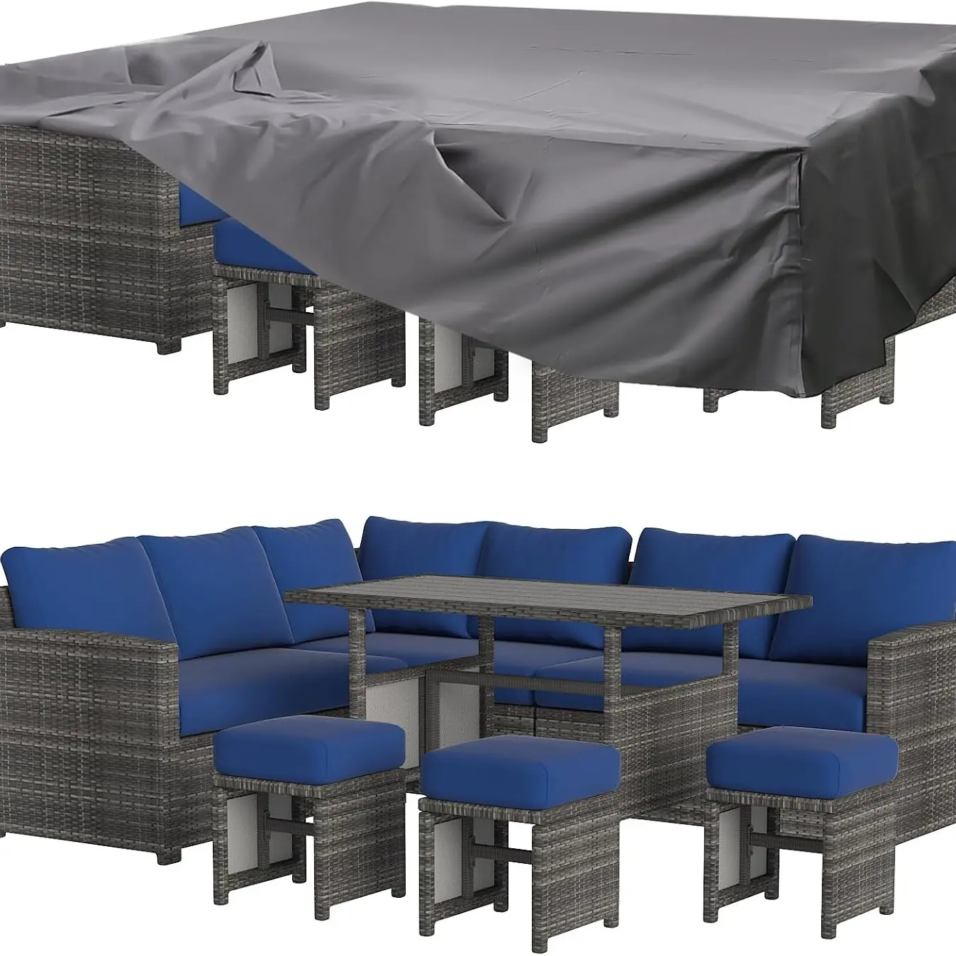 Dark Blue With Cover