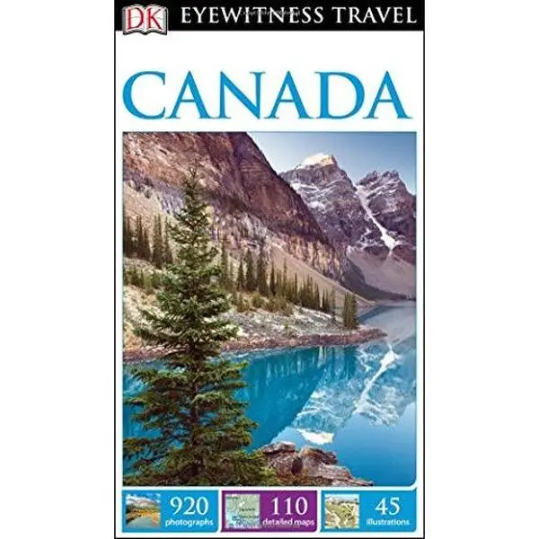 USED Book - DK Eyewitness Travel Guide: Canada by DK Travel (Paperback) - english