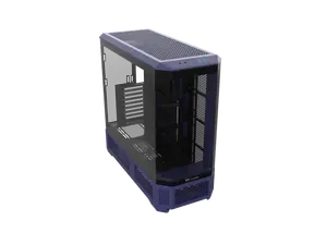 Thermaltake View 600 TG; Full Tower; 420mm Radiator Support; 480mm GPU Clearance; Hidden Connector Support; Rotatable PCIe Slots; 220mm PSU Clearance; Future Dusk; CA-11H-00FNWN-00