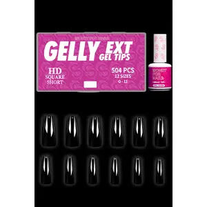 Square HD Short - Gelly Tips & Gelly Base Bundle