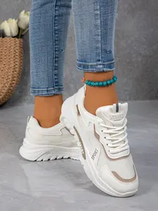 Women's Casual Sports Shoes, New Breathable Running Shoes for Students, Shock Absorption Ultra-Light Sneakers, Trendy Bestseller