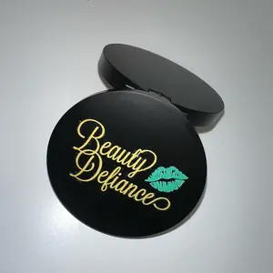 Reusable Lash Case w/Mirror Makeup Cosmetic Black