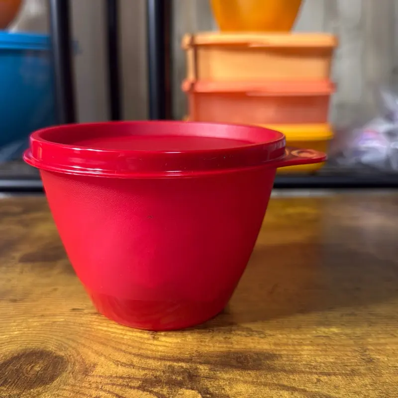 Tupperware 380ml Refrigerator Bowl Red
