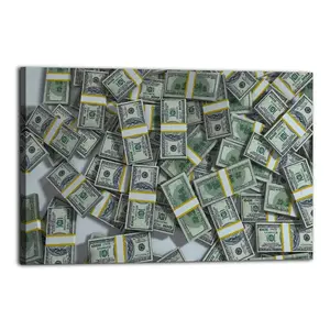 EL COLOR DEL DINERO(1) Artistic Wall Decor, Waterproof Canvas Poster, Cute And Vibrant Poster for Bathroom, Living Room, Bedroom, Dorm, A Perfect Gift Idea for New Year Home Decor