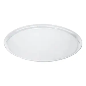 18" Clear Round Plastic Trays