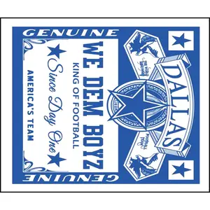 Dallas Cowboys Woven Blanket