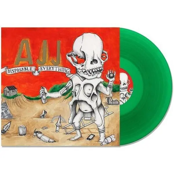 Ajj - Disposable Everything - Green (Vinyl LP)