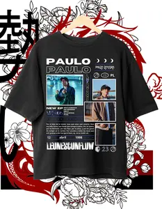 [Sale Up To 40%] Paulo Londra T-shirt, Paulo Londra Tour 2025 Shirt, Retro Unisex Shirt Short Sleeve