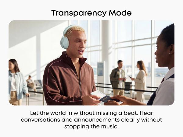 soundcore Space 2 by Anker, Active Noise Cancelling Headphones, Comfortable Fit, 50H Playtime, LDAC HiRes Wireless Audio, Dual Connection, Clear Calls, Bluetooth 6.1, Nap Mode, Wearing Detection