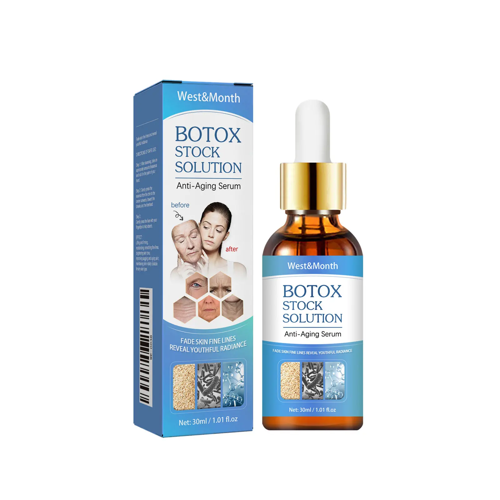 Hydrating Face Serum | Anti-Aging Skin Care Serum | Brightening Essence for Smooth, Firm & Radiant-Looking Skin,Helps reduce the appearance of fine lines,Hydrating care,Brightening appearance,Moisturizer,