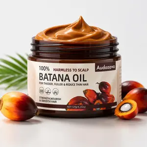 100% Natural Batana Oil for Hair Growth, Organic Nourishing Formula to Repair Dry Strands, Lock Moisture, Reduce Hair Breakage for Thicker and Smoother Hair