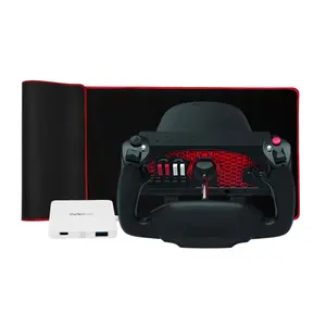 Honeycomb Aeronautical Alpha Flight Controls Yoke and Switch Panel with Expansion Hub Bundle