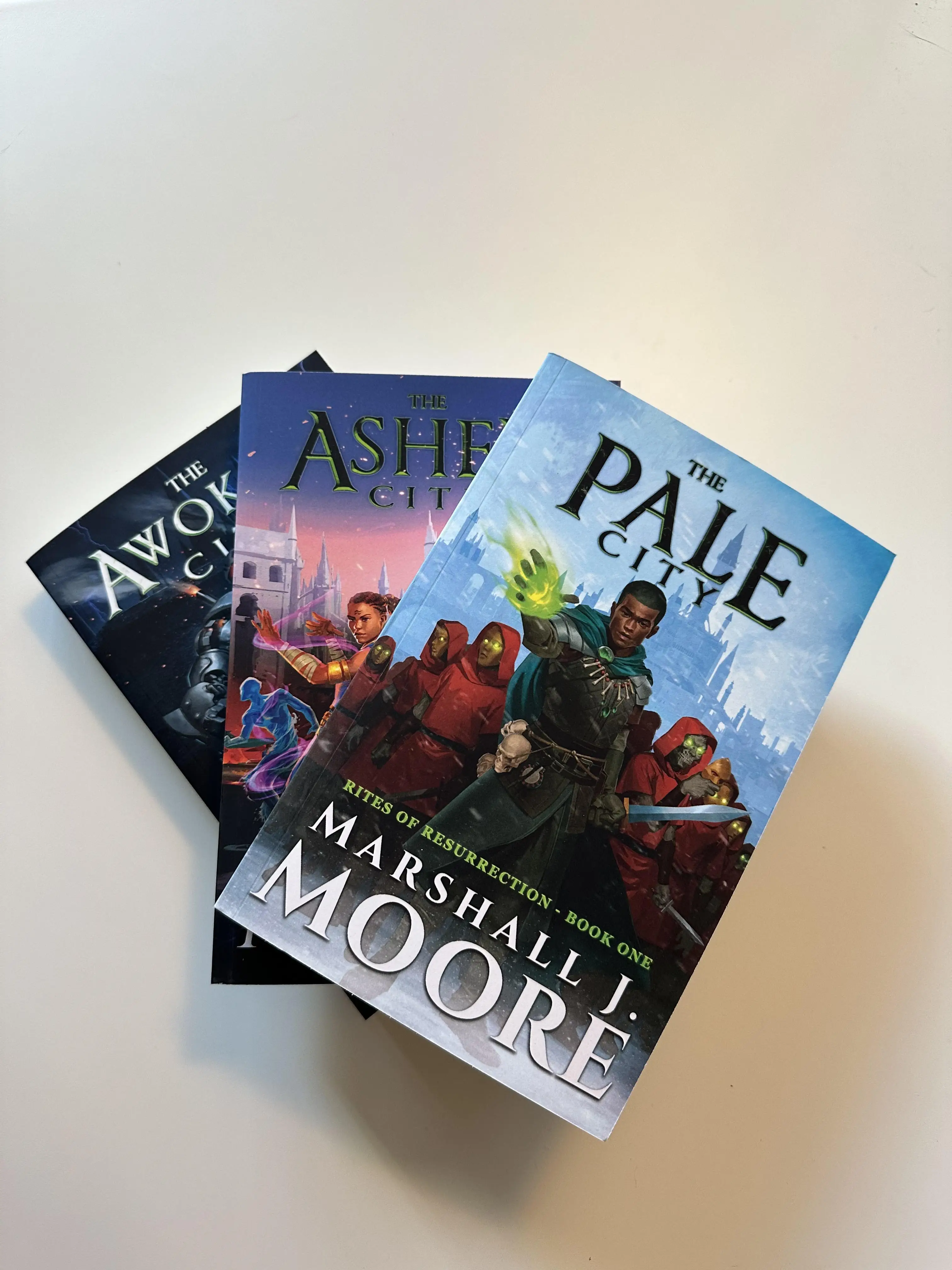 RITES OF RESURRECTION: Signed Fantasy Paperback Trilogy - Three Books