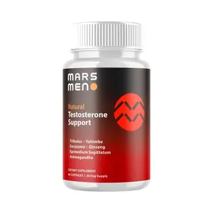 MarsMen Capsules Daily Wellness Supplement 60 Count Smooth Format Easy to Take for Active Lifestyle Support