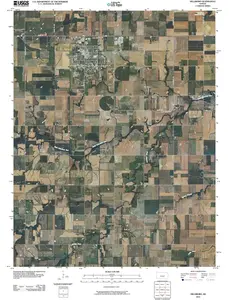 Hillsboro Kansas USGS Topographic Quadrangle Map, 2012, 1:24000