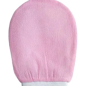 DEWYGLO Dewyglo Exfoliating Glove (Pink),Made with 100percent Viscose,