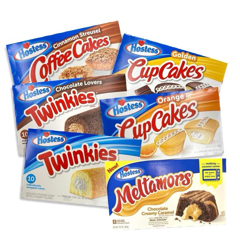 Hostess Snack Cake and Cupcake Variety Pack | 54 Cakes (Chocolate ...